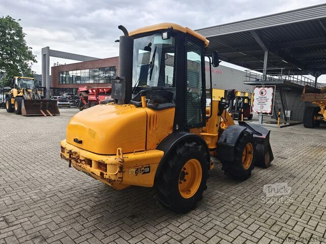 Lader JCB 409 Bucket + Forks!