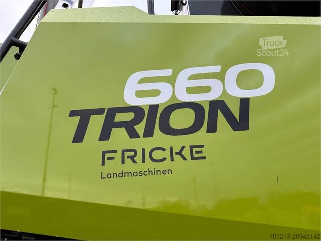 Moissonneuse-batteuse CLAAS Trion 660 mit Vario 770