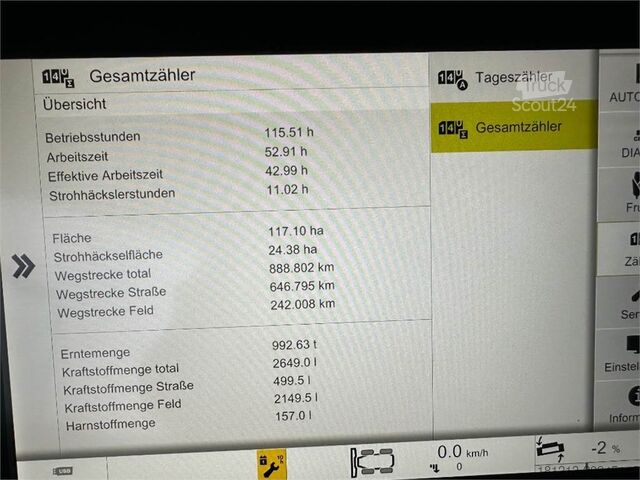 Moissonneuse-batteuse CLAAS Trion 660 mit Vario 770