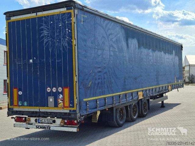 Отворено полуремарке с брезент Schmitz Cargobull Curtainsider Mega