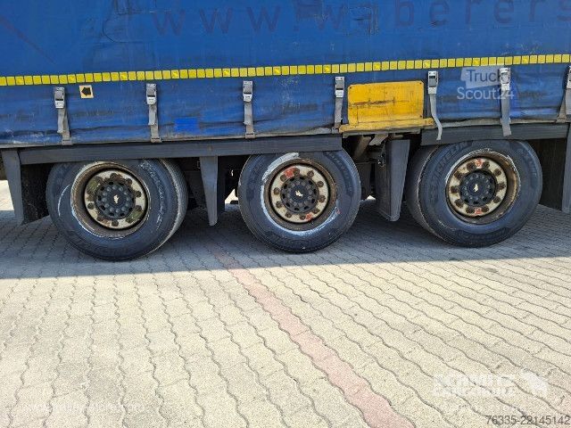 Отворено полуремарке с брезент Schmitz Cargobull Curtainsider Mega