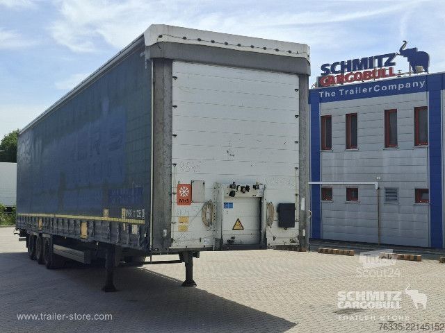 Отворено полуремарке с брезент Schmitz Cargobull Curtainsider Mega