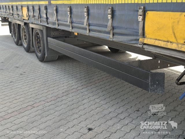 Отворено полуремарке с брезент Schmitz Cargobull Curtainsider Mega