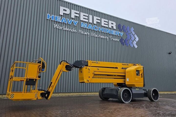 Plate-forme de travail télescopique articulée Haulotte SIGMA 16PRO NEW / UNUSED, Valid Inspection, *Guara