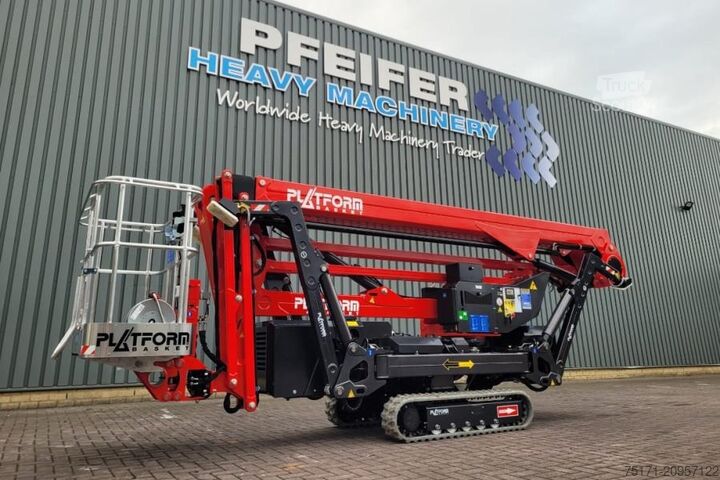 Csuklós teleszkópos munkaállvány Platform Basket SPIDER 22.10 EVO CE Declaration, Valid inspection,