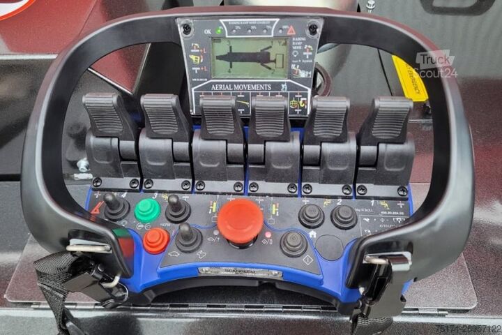 Csuklós teleszkópos munkaállvány Platform Basket SPIDER 22.10 EVO CE Declaration, Valid inspection,