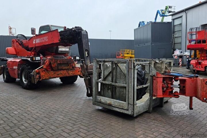 Teleskopik yükleyici Manitou MRT2150 As-Is, Diesel, 4x4x4, 21m Lifitng Height,