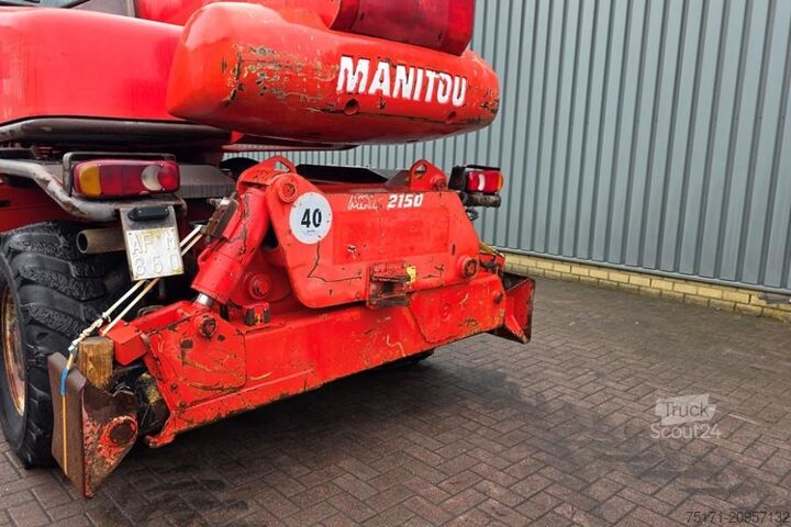 Teleskopik yükleyici Manitou MRT2150 As-Is, Diesel, 4x4x4, 21m Lifitng Height,