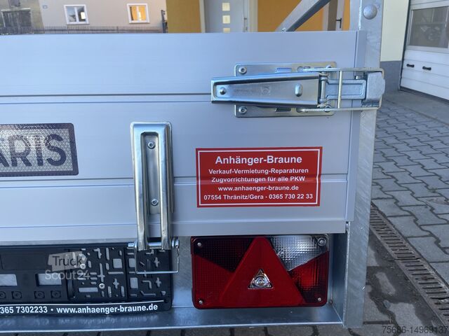 Személyautó utánfutó Saris Tieflader Alu Einachser MP 205 113 750