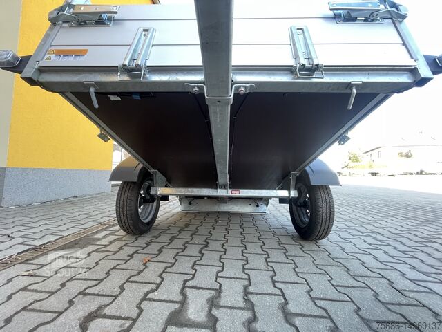 Személyautó utánfutó Saris Tieflader Alu Einachser MP 205 113 750