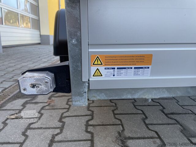 Személyautó utánfutó Saris Tieflader Alu Einachser MP 205 113 750