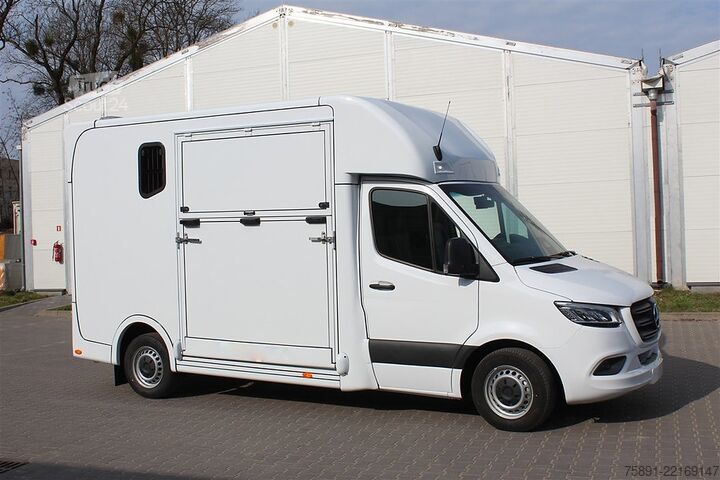 Trasportatore di bestiame Mercedes-Benz Sprinter 315 Pferdetransporter 2 Ride