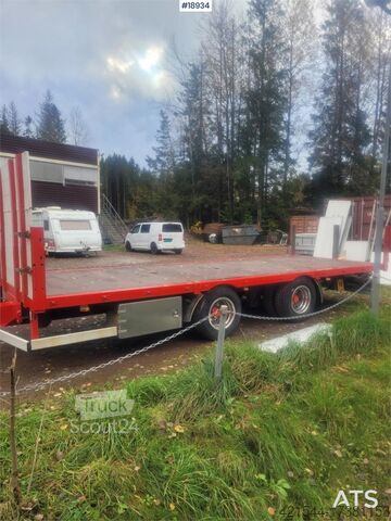 Närko 2-akslet tilhenger med aluminiumsrammer. Närko 2 axle Trailer w/ Aluminum frames.
