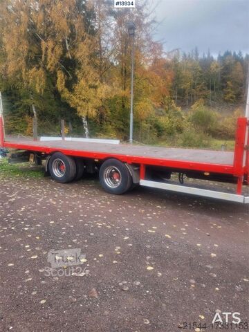 Närko 2-akslet tilhenger med aluminiumsrammer. Närko 2 axle Trailer w/ Aluminum frames.