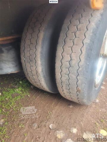 Närko 2-akslet tilhenger med aluminiumsrammer. Närko 2 axle Trailer w/ Aluminum frames.