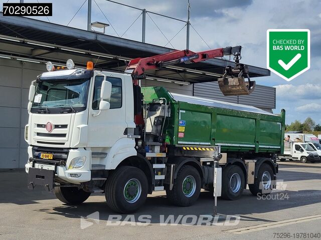 Samovoz z žerjavom TATRA Tatra Phoenix 8P6R43/Phoenix 8X6 NL-Truck HMF 1...