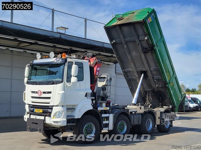 Samovoz z žerjavom TATRA Tatra Phoenix 8P6R43/Phoenix 8X6 NL-Truck HMF 1...