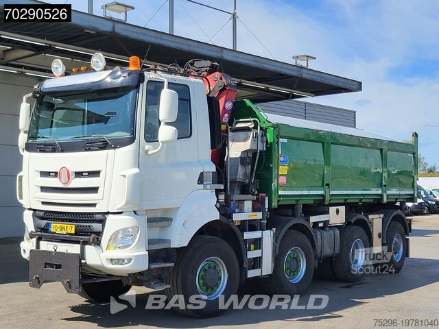 Darus billenőplatós teherautó TATRA Tatra Phoenix 8P6R43/Phoenix 8X6 NL-Truck HMF 1...