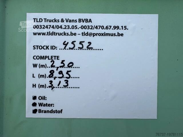 Piesūces transportlīdzeklis MAN F8 **32.291 8x4-6Cyl-BELGIAN TRUCK-BIG AXXLES**