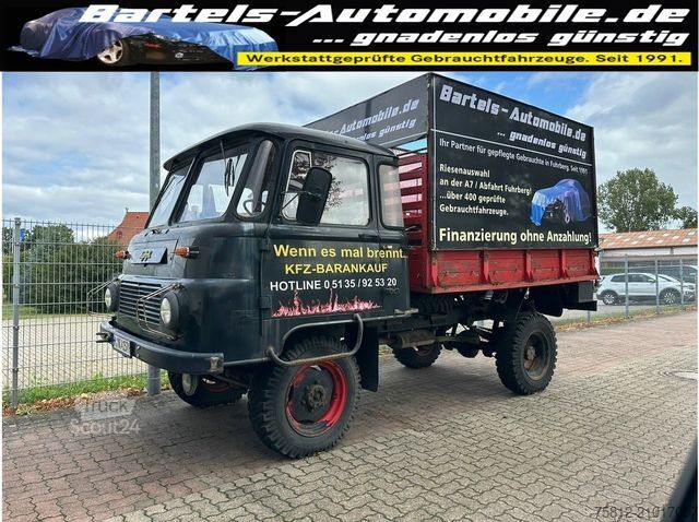 Schuifzeil bestelwagen ROBUR LO 2002 AKF/LF 8-TS 8 4x4, Feuerwehr Werbeträger