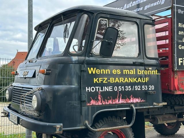 Schuifzeil bestelwagen ROBUR LO 2002 AKF/LF 8-TS 8 4x4, Feuerwehr Werbeträger