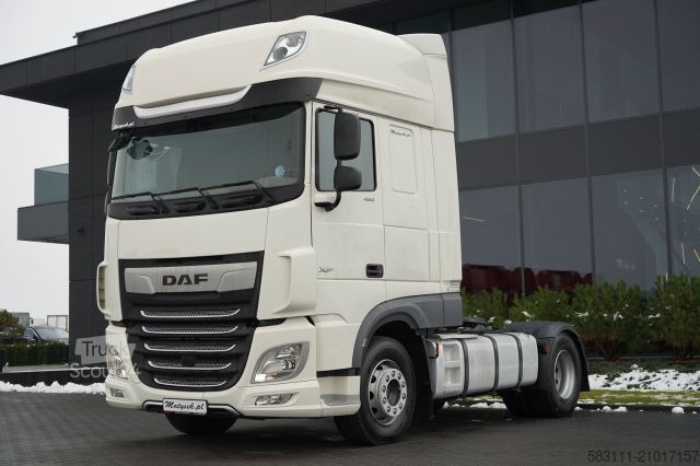 Štandardný ťahač DAF XF 480 / SUPER SPACE CAB / OPONY 100% / 2021 ROK