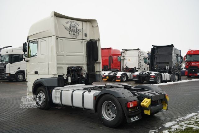 Štandardný ťahač DAF XF 480 / SUPER SPACE CAB / OPONY 100% / 2021 ROK
