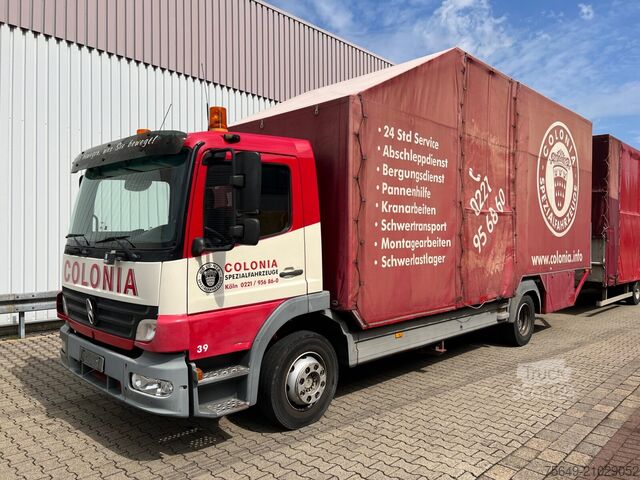 Автовоз Mercedes-Benz Atego 1223 L 4x2 Atego 1223 L 4x2, Kompl. Zug, Lift- & Schiebeplateau, Funk