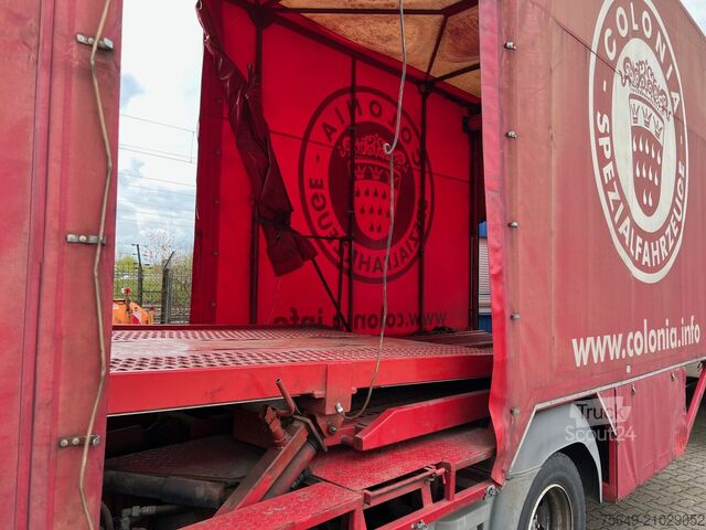 Автовоз Mercedes-Benz Atego 1223 L 4x2 Atego 1223 L 4x2, Kompl. Zug, Lift- & Schiebeplateau, Funk