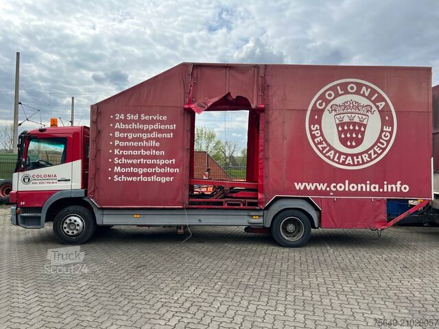 Грузовик специального назначения Mercedes-Benz Atego 1223 L 4x2 Atego 1223 L 4x2, Kompl. Zug, Lift- & Schiebeplateau, Durchladesystem, Funk