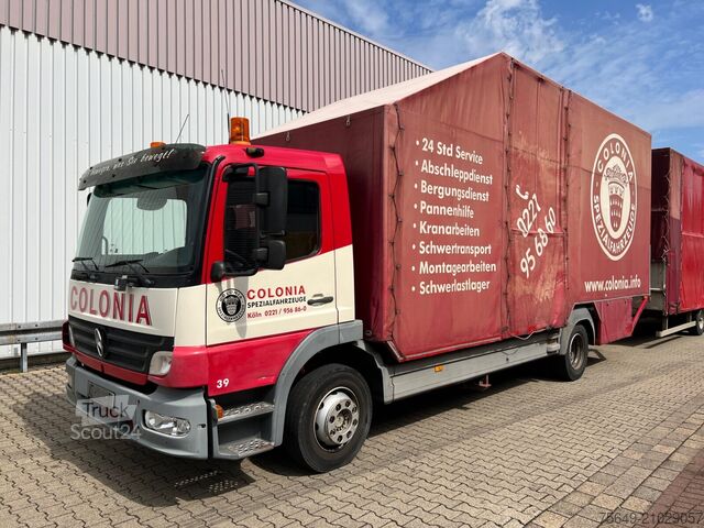 Грузовик специального назначения Mercedes-Benz Atego 1223 L 4x2 Atego 1223 L 4x2, Kompl. Zug, Lift- & Schiebeplateau, Durchladesystem, Funk