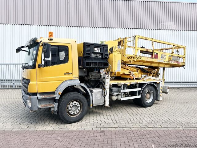 Special purpose truck Mercedes-Benz Axor 1824 K 4x2 Axor 1824 K 4x2, AMV Hubsteiger + Kompressor, Funk