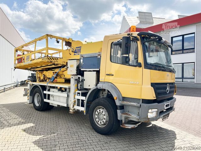 Special purpose truck Mercedes-Benz Axor 1824 K 4x2 Axor 1824 K 4x2, AMV Hubsteiger + Kompressor, Funk