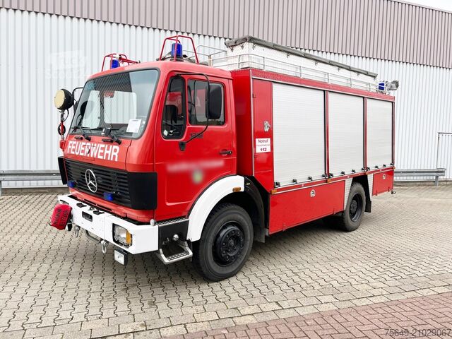 Camion de pompiers Mercedes-Benz 1219 AF 4x4 1219 AF 4x4, Rüstwagen, Seilwinde, Stromaggregat