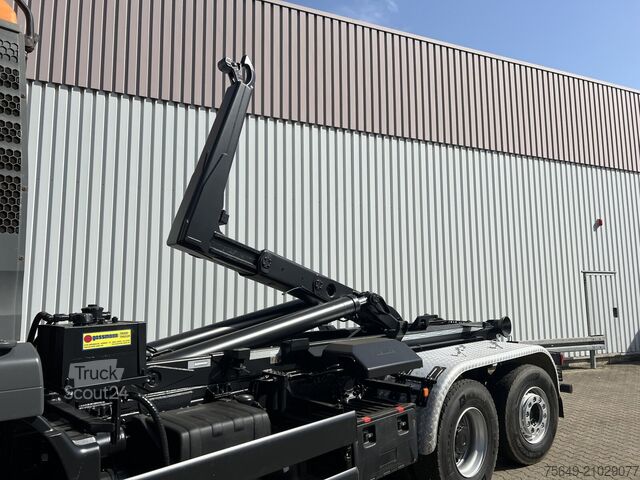 Camion benne à bras amovible MAN TGA 28.350 6X4-4 BL TGA 28.350 6X4-4 BL, Lift-/Lenkachse, Meiller