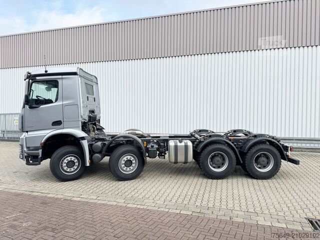 Camion benne à bras amovible Mercedes-Benz Arocs 4148 K 8x4/4 Arocs 4148 K 8x4/4/45, Turbo-Retarder-Kupplung, Grounder