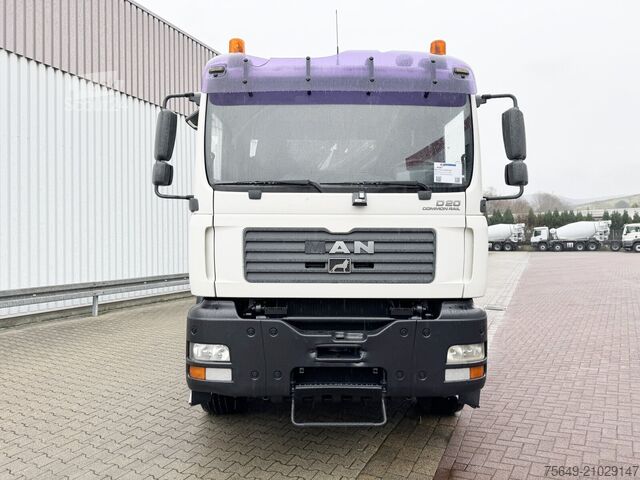 Camion benne à bras amovible MAN TGA 33.350 6X4 BB TGA 33.350 6X4 BB mit Kran Hiab 166 E-3 HiDuo, Funk