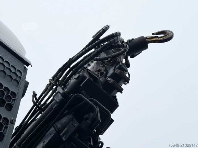 Camion benne à bras amovible MAN TGA 33.350 6X4 BB TGA 33.350 6X4 BB mit Kran Hiab 166 E-3 HiDuo, Funk