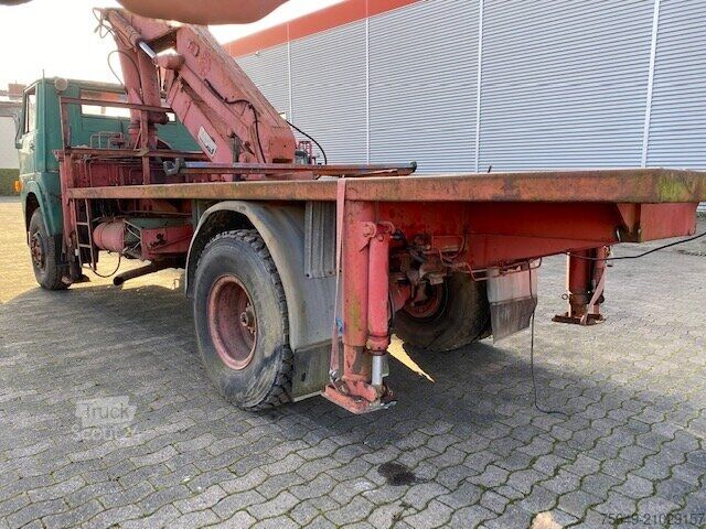 Grue montée sur camion Henschel HENSCHEL F 161 AK 4x4 HENSCHEL F 161 AK 4x4 mit Kran Atlas AK 5007
