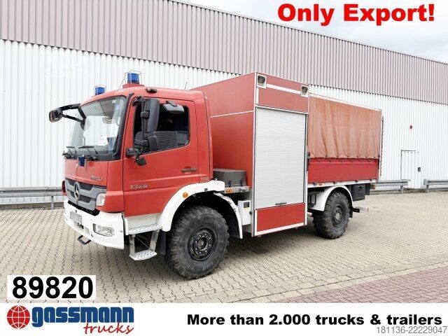 Brandbil Mercedes-Benz Atego 1326 4x4 AF, Feuerwehr GW-L2, LBW