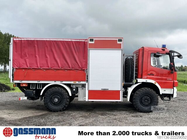 Brandbil Mercedes-Benz Atego 1118 4x4 AF, Feuerwehr GW-L2, LBW