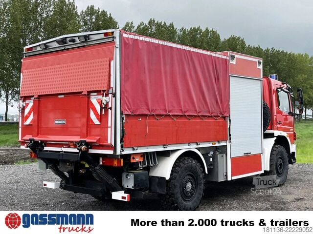 Brandbil Mercedes-Benz Atego 1118 4x4 AF, Feuerwehr GW-L2, LBW