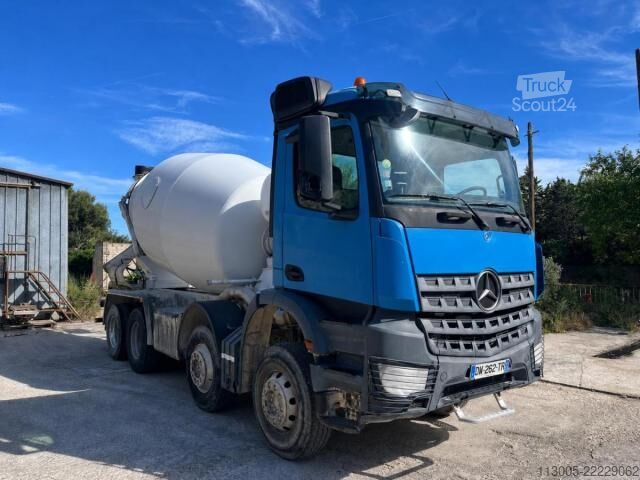Kamion mikser za beton Mercedes-Benz AROCS 3240 STETTER 9 KUB
