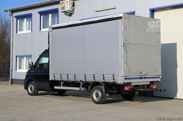Transporter mit Pritsche & Plane MAN TGE 177 PS Planenaufbau 430x220x220 cm