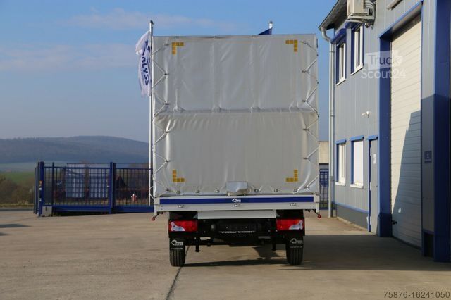 Transporter mit Pritsche & Plane MAN TGE 177 PS Planenaufbau 430x220x220 cm