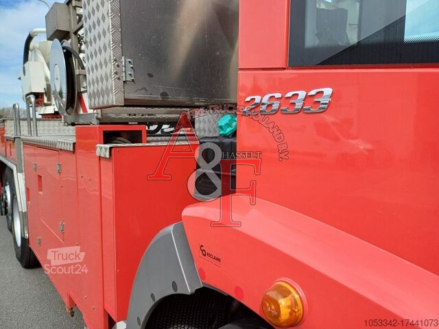 Brandweerwagen Mercedes-Benz Econic VEMA Hoogwerker, Hubarbeitsbühne