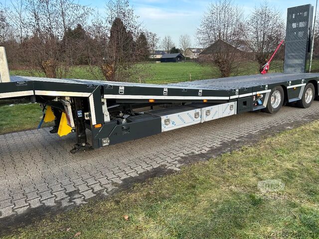 Semi-remorque surbaissée VTR MACHINE LOADER | BRIDGE | DOUBLE RAMPS | ALL ST...