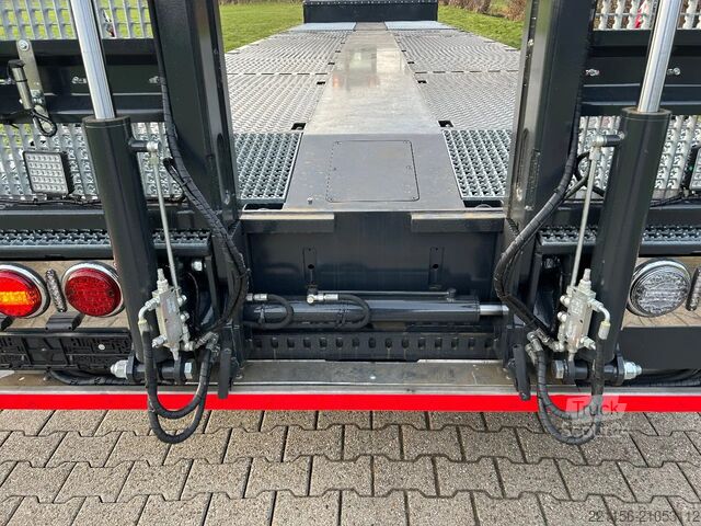 Semi-remorque surbaissée VTR MACHINE LOADER | BRIDGE | DOUBLE RAMPS | ALL ST...