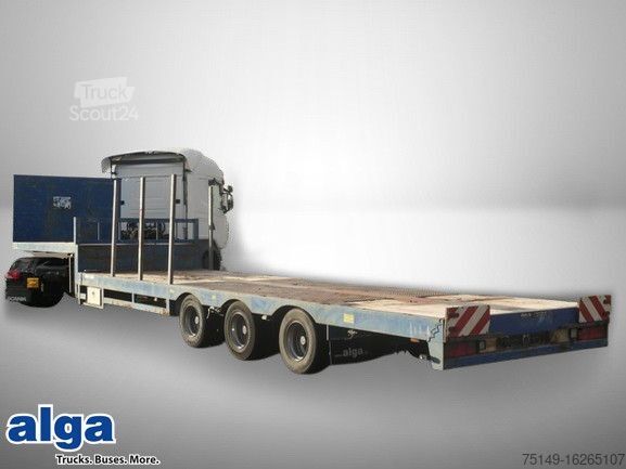 Tieflader-Sattelauflieger LINTRAILERS 3 LSD 18-30, 9,4mtr. Tiefbett, Gelenkt, 3-Achser