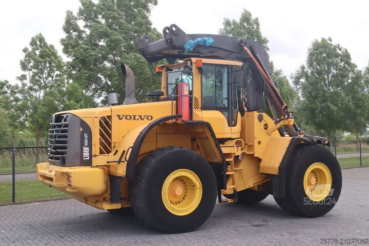 Lader Volvo L180 F HL | HIGH-LIFT | LOG STACKER | HOLZ GRAPPLE